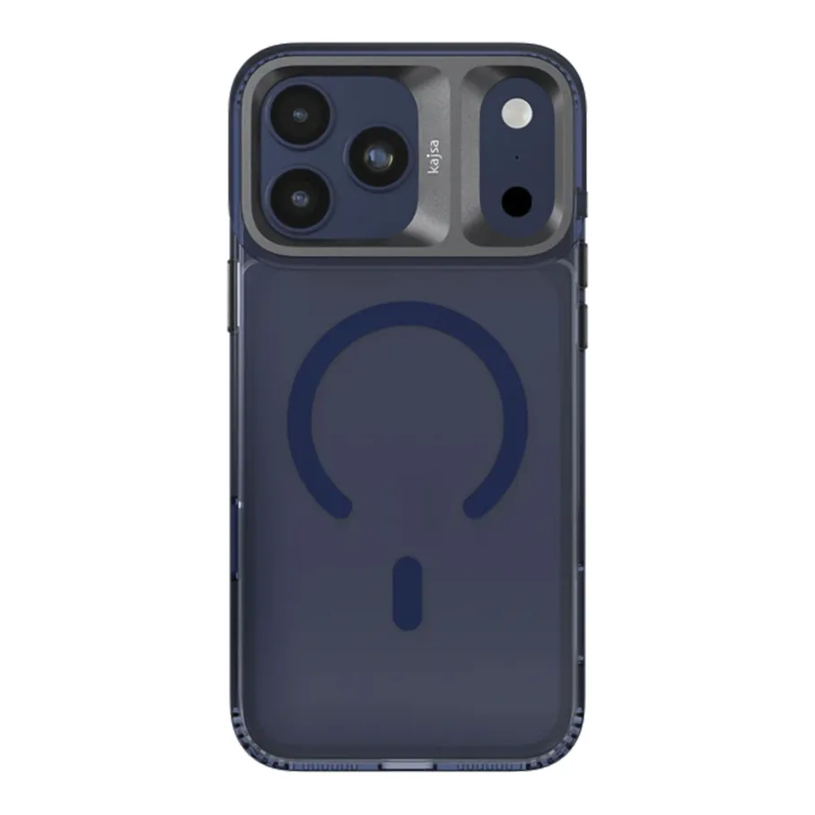 Чохол Kajsa Trans-Shield with MagSafe для iPhone 17 Pro Max Blue B-Ring