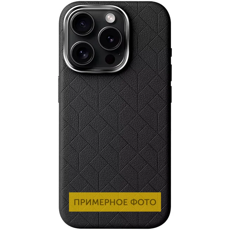 Шкіряний чохол Carved with MagSafe для Apple iPhone 16 (6.1