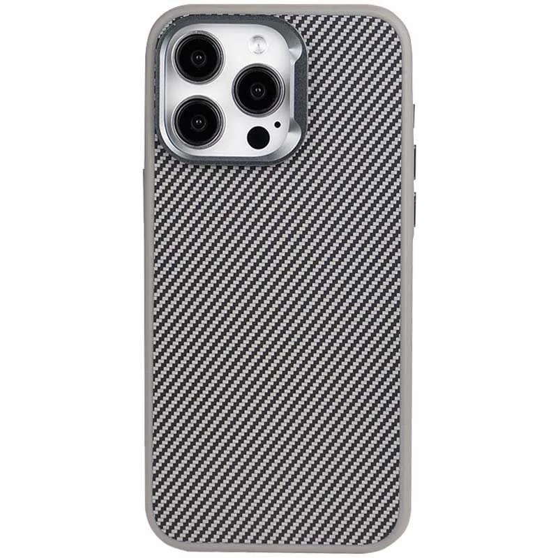 Чохол TPU+PC Carbon with MagSafe для Apple iPhone 14 Pro Max (6.7