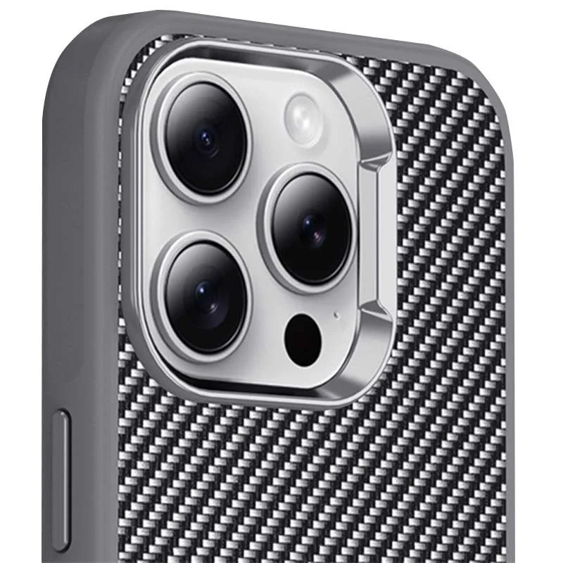 Чохол TPU+PC Carbon with MagSafe для Apple iPhone 14 Pro (6.1