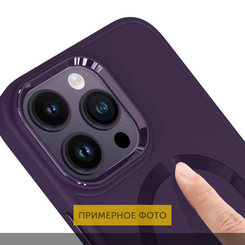 TPU чохол Bonbon Metal Style with MagSafe для Apple iPhone 16 Pro Max (6.9