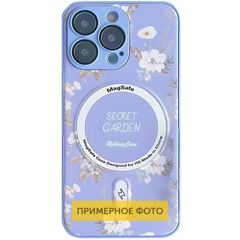 TPU+PC чохол Secret Garden with MagSafe для Apple iPhone 16 (6.1