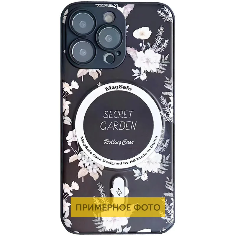 TPU+PC чохол Secret Garden with MagSafe для Apple iPhone 16 (6.1