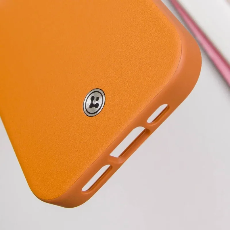 Чохол PC+Leather SGP with MagSafe для Apple iPhone 16 Plus (6.7
