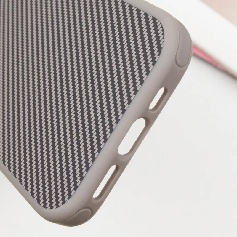 Чохол TPU+PC Carbon with MagSafe для Apple iPhone 16 Pro Max (6.9