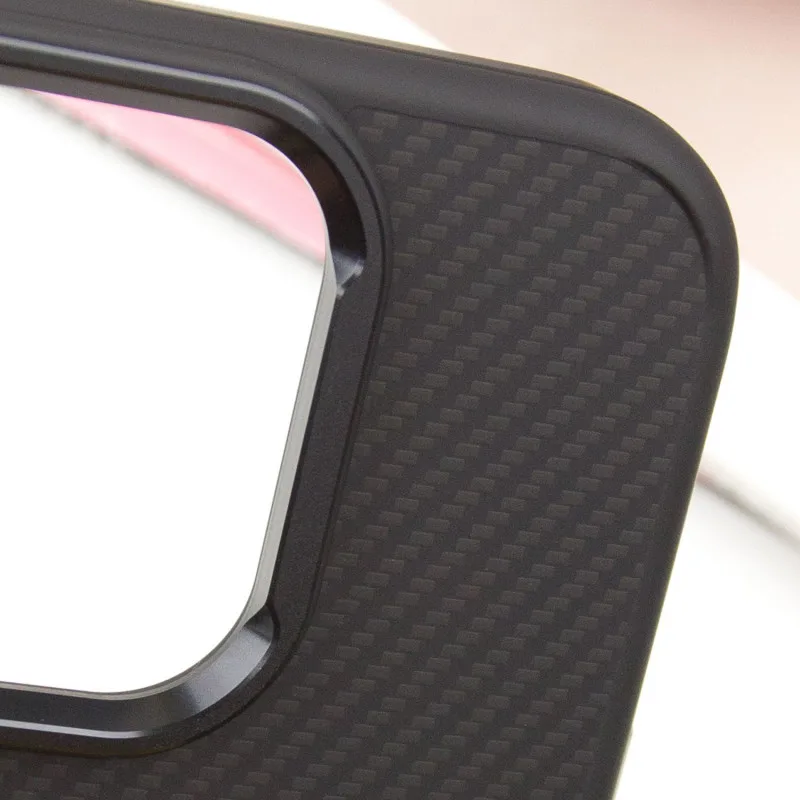Чохол TPU+PC Carbon with MagSafe для Apple iPhone 16 Pro Max (6.9