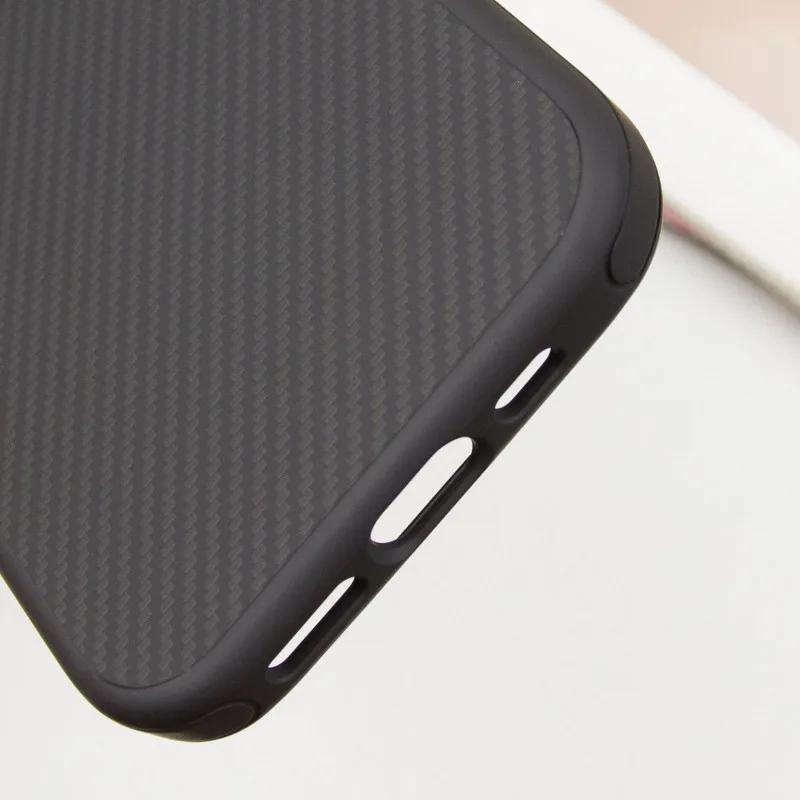 Чохол TPU+PC Carbon with MagSafe для Apple iPhone 16 (6.1