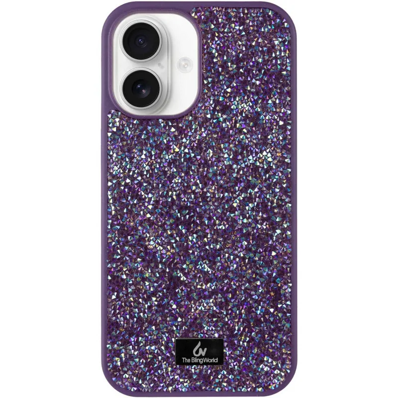 TPU чохол Bling World Rock Diamond для Apple iPhone 16 (6.1