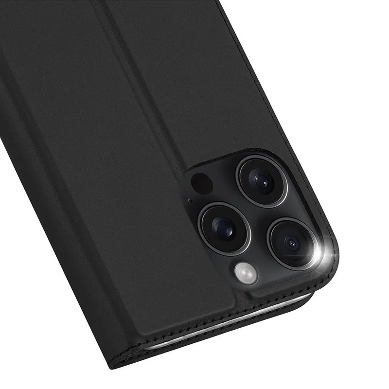 Чохол-книжка Dux Ducis з кишенею для візиток для Apple iPhone 16 Pro Max (6.9