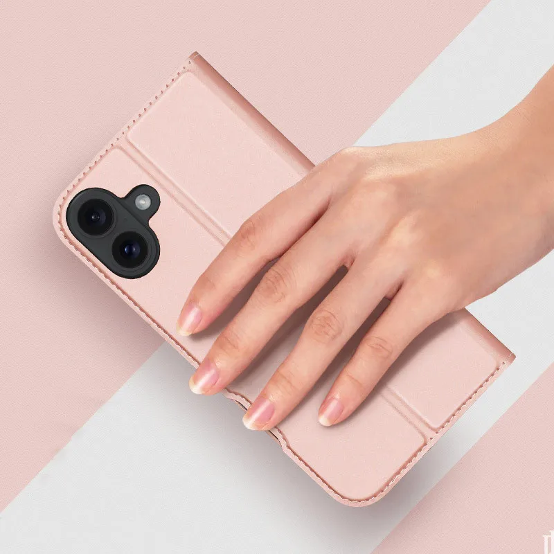 Чохол-книжка Dux Ducis з кишенею для візиток для Apple iPhone 16 (6.1