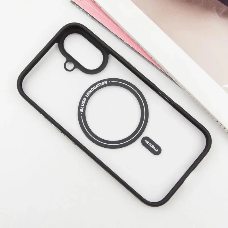 TPU+PC чохол Blueo Skin Friendly Frosted with MagSafe для Apple iPhone 16 (6.1