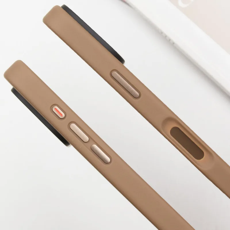 TPU+PC чохол Metal Buttons with MagSafe для Apple iPhone 16 (6.1