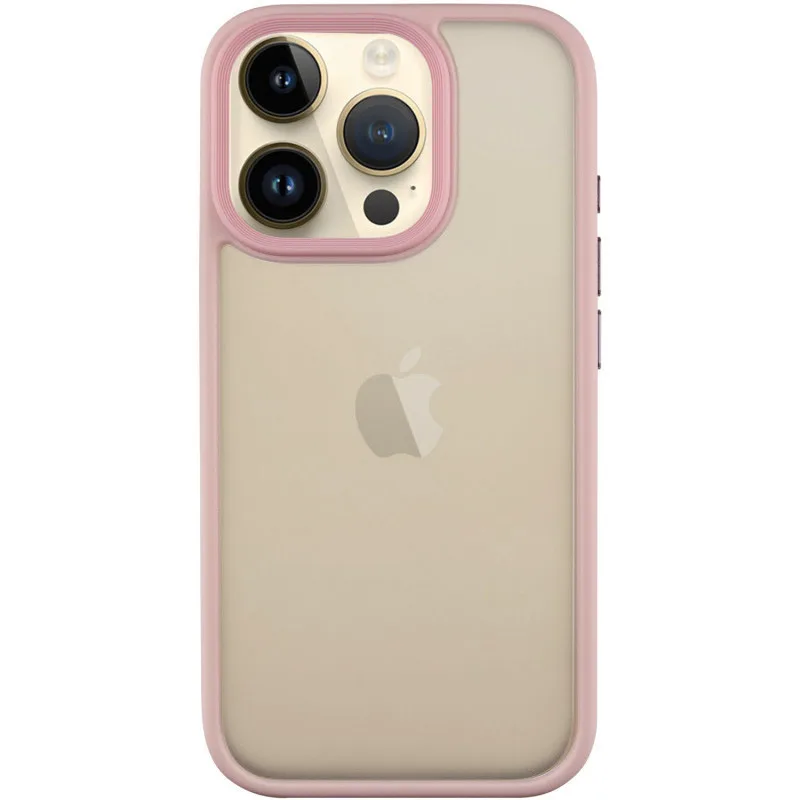 TPU+PC чохол Metal Buttons для Apple iPhone 16 Pro (6.3