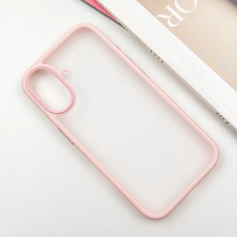 TPU+PC чохол Metal Buttons для Apple iPhone 16 (6.1