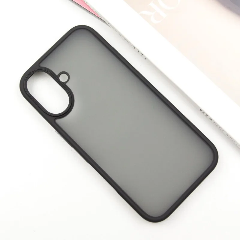 TPU+PC чохол Metal Buttons для Apple iPhone 16 (6.1