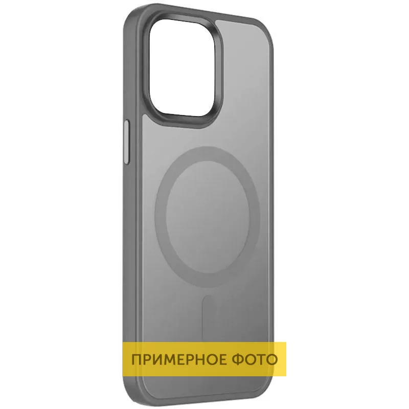 TPU+PC чохол Metal Buttons with MagSafe Colorful для Apple iPhone 16 (6.1