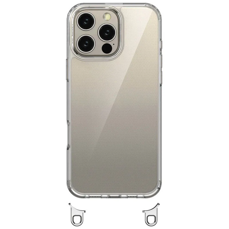 Чохол TPU Transparent with Straps для Apple iPhone 14 Pro Max (6.7