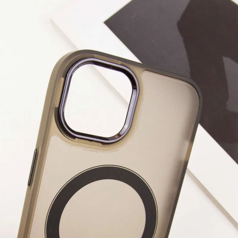 Чохол TPU+PC Lily with MagSafe для Apple iPhone 14 (6.1