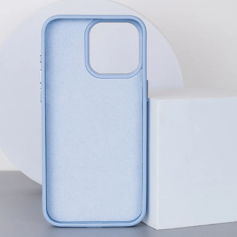 Шкіряний чохол Bonbon Leather Metal Style with MagSafe для Apple iPhone 15 (6.1