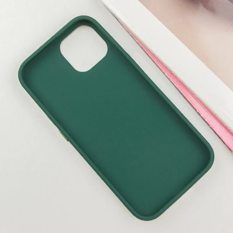 TPU чохол Bonbon Metal Style with MagSafe для Apple iPhone 15 (6.1