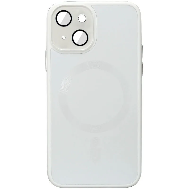 Чохол TPU+Glass Sapphire Midnight with MagSafe для Apple iPhone 15 (6.1