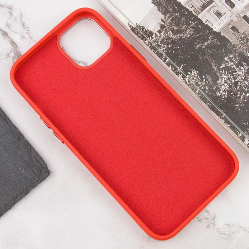 Чохол TPU+Glass Sapphire Midnight Open Camera with MagSafe для Apple iPhone 15 Plus (6.7