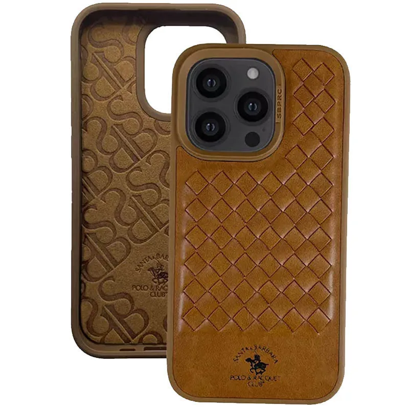 Шкіряний чохол Polo Santa Barbara для Apple iPhone 15 Pro (6.1