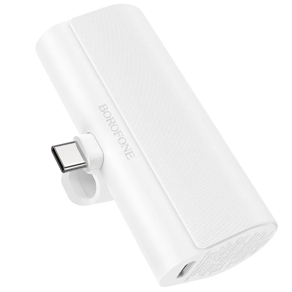 Power Bank Borofone BJ35 Pocket Type-C 5000 mAh Колір Чорний
