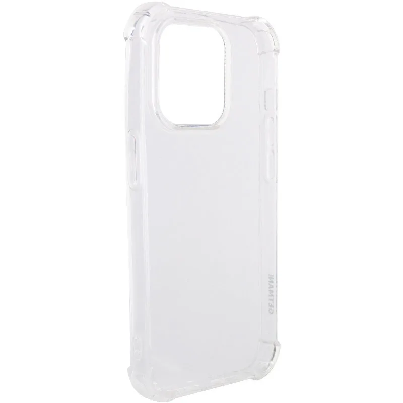 TPU чохол GETMAN Ease logo посилені кути для Apple iPhone 15 Pro (6.1