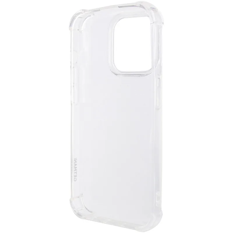 TPU чохол GETMAN Ease logo посилені кути для Apple iPhone 15 Pro (6.1