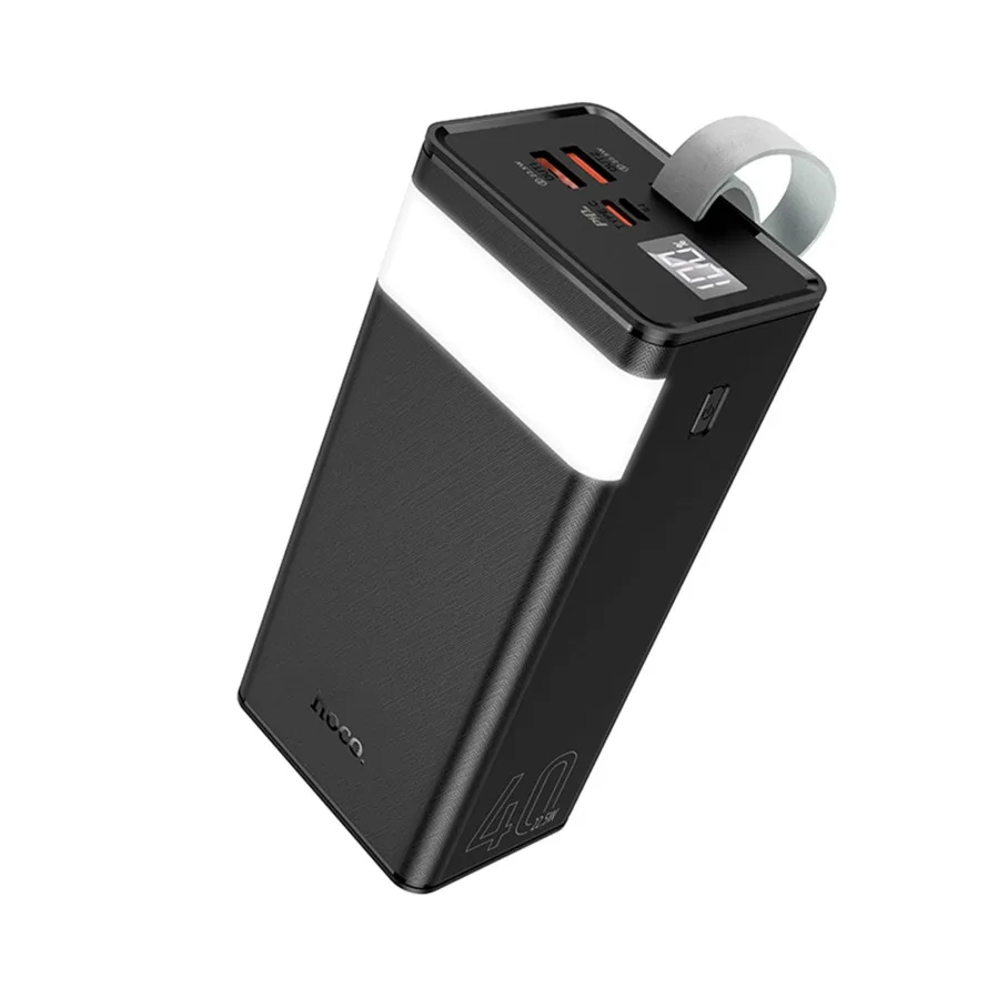 Універсальна Мобільна Батарея Power Bank Hoco J86 Powermaster 22.5W fully compatible 40000 mAh Чорний