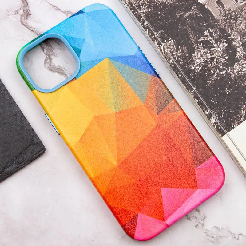 Шкіряний чохол Colour Splash with MagSafe для Apple iPhone 14 Plus (6.7