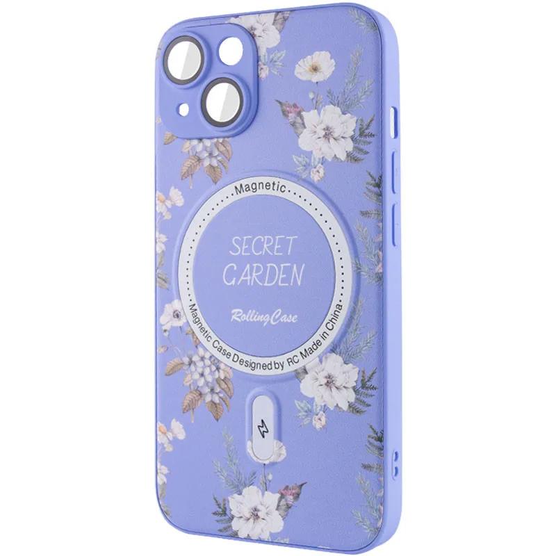 TPU+PC чохол Secret Garden with MagSafe для Apple iPhone 14 (6.1
