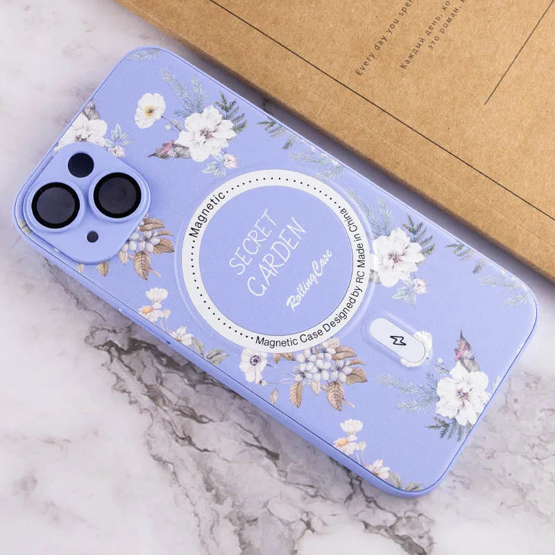 TPU+PC чохол Secret Garden with MagSafe для Apple iPhone 14 (6.1