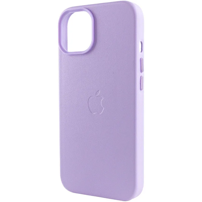 Шкіряний чохол Leather Case (AA Plus) with MagSafe для Apple iPhone 14 (6.1