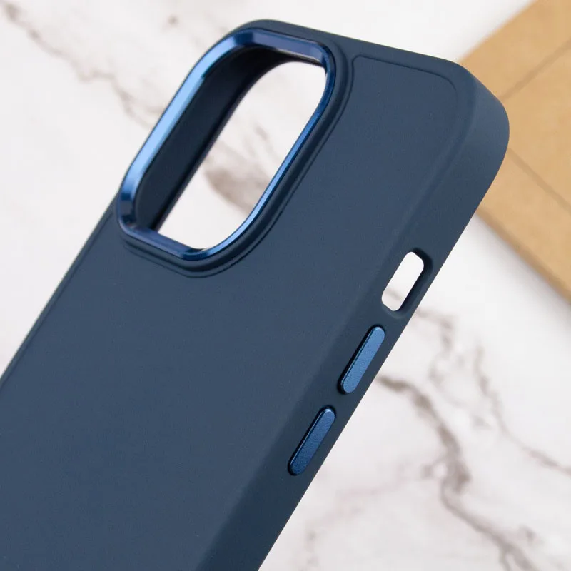 TPU чохол Bonbon Metal Style для Apple iPhone 14 Pro Max (6.7