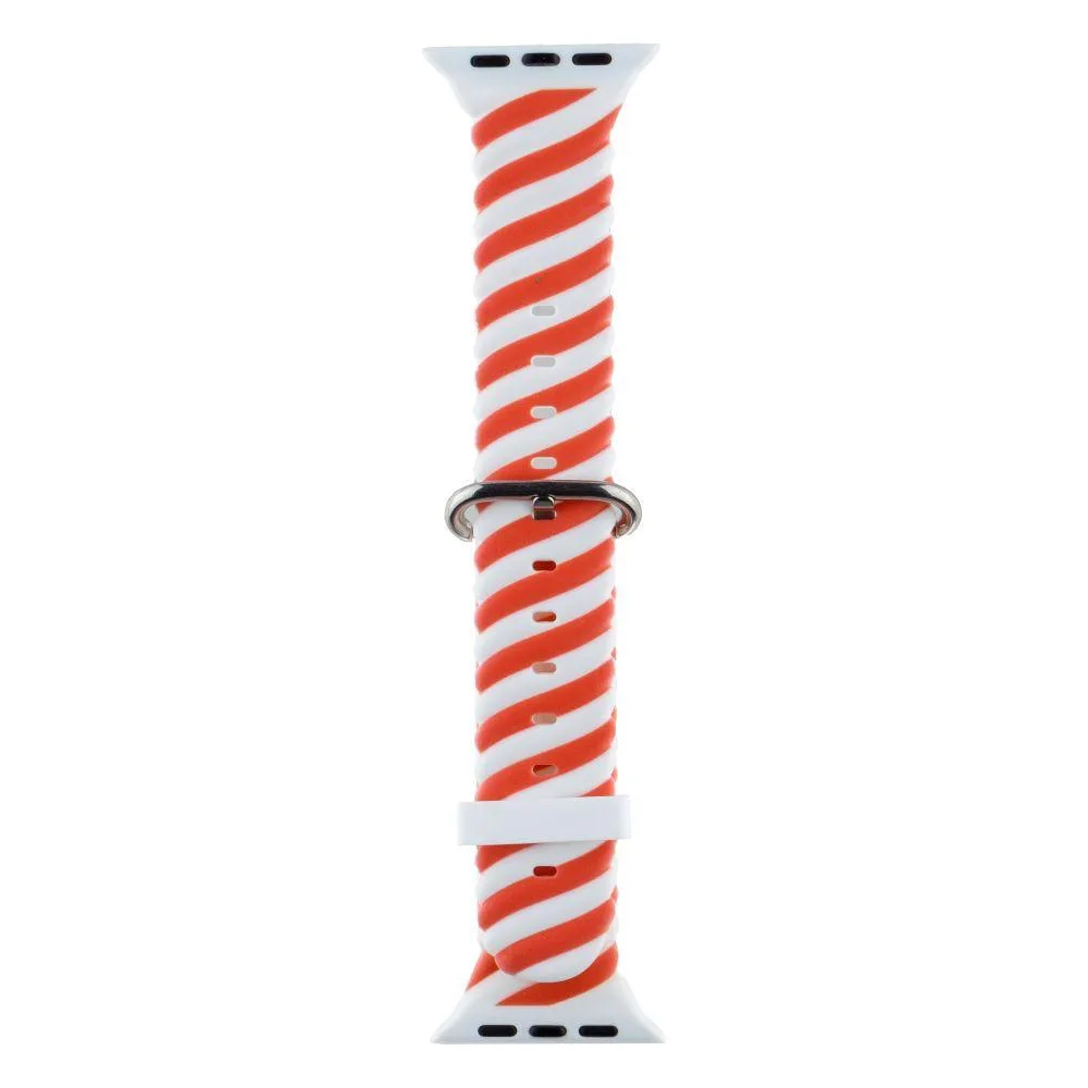 Ремінець Colour Bar для Apple Watch 42/44/45/49 mm Колір 8, Чорно-бузковий