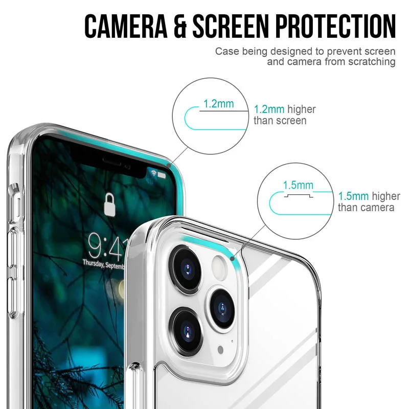 Чохол TPU Space Case transparent для Apple iPhone 14 Pro Max (6.7