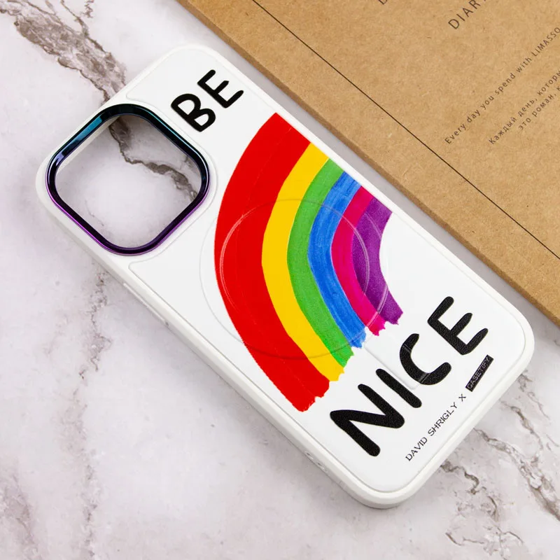 TPU+PC чохол Funny pictures with MagSafe для Apple iPhone 13 Pro (6.1