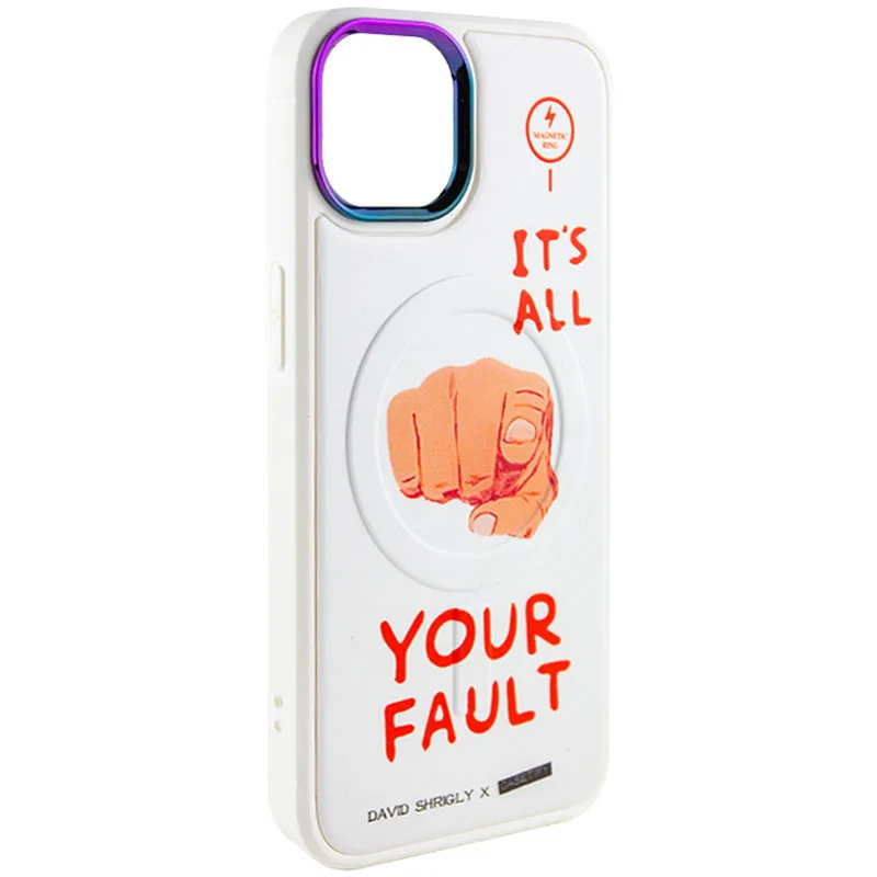 TPU+PC чохол Funny pictures with MagSafe для Apple iPhone 12 Pro / 12 (6.1