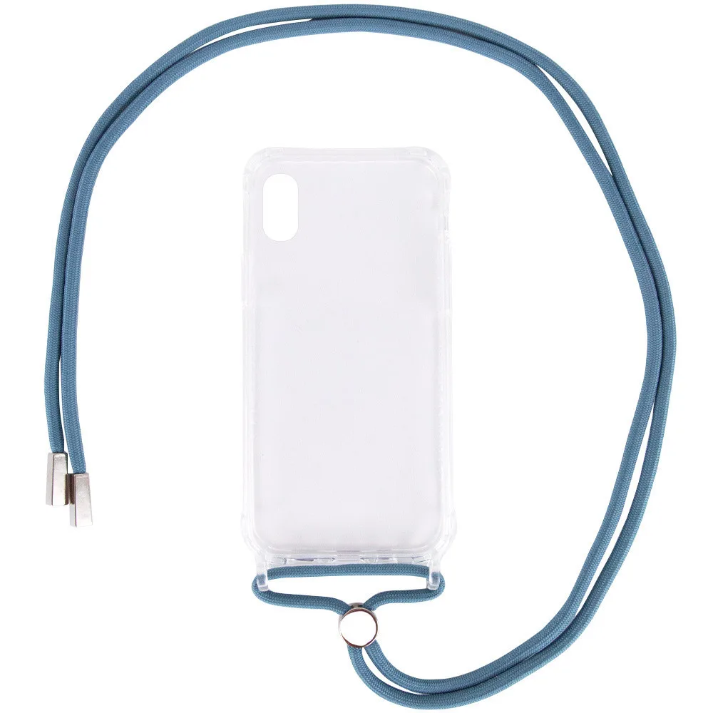 Чохол TPU Crossbody Transparent для Apple iPhone XS Max (6.5