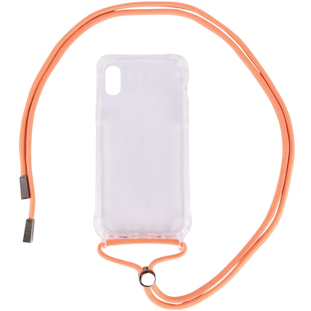 Чохол TPU Crossbody Transparent для Apple iPhone XS Max (6.5