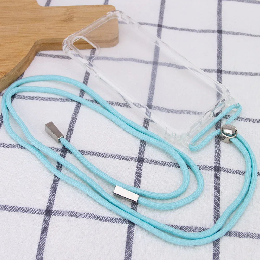 Чохол TPU Crossbody Transparent для Apple iPhone XS Max (6.5