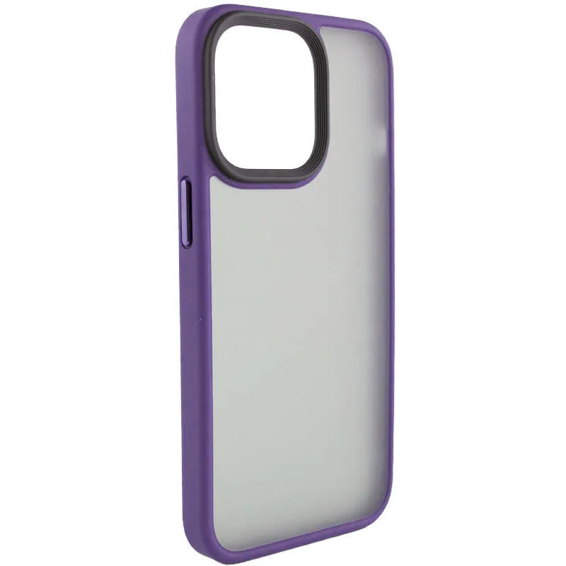 TPU+PC чохол Metal Buttons для Apple iPhone 12 Pro Max (6.7