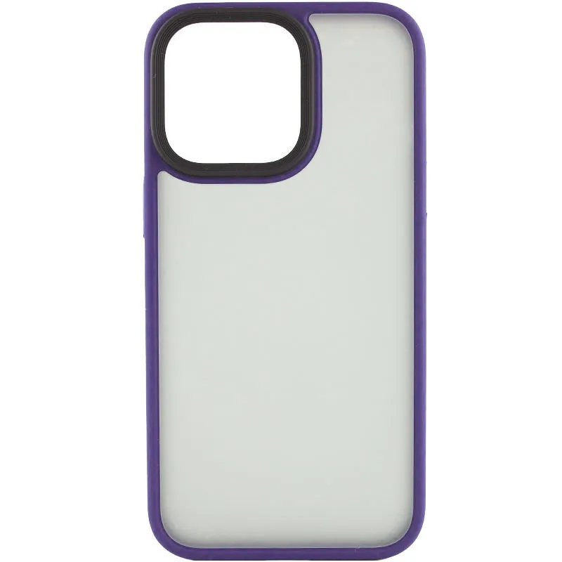 TPU+PC чохол Metal Buttons для Apple iPhone 12 Pro Max (6.7