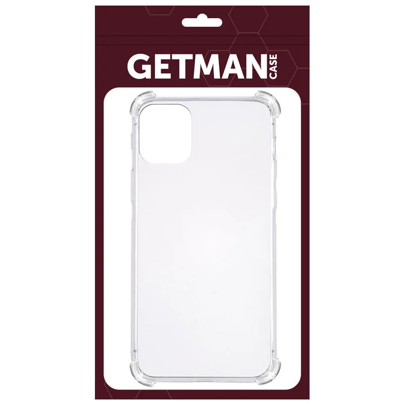 TPU чохол GETMAN Ease logo посилені кути для Apple iPhone 11 Pro (5.8