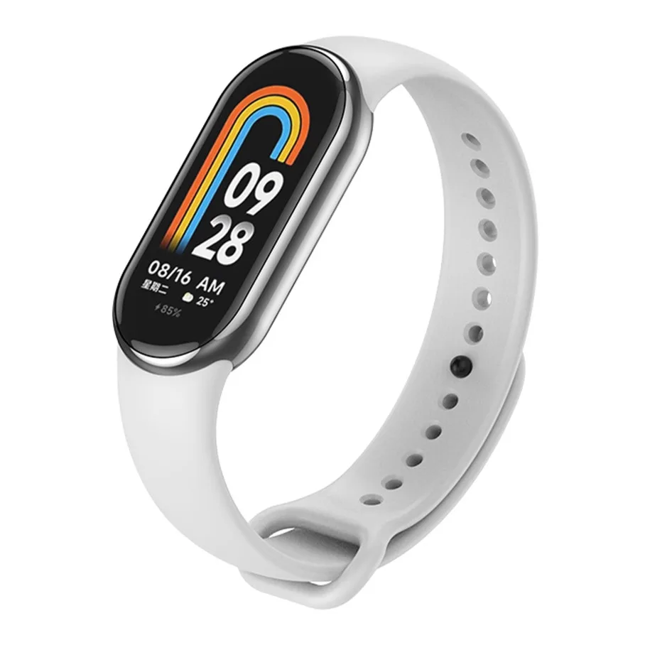 Ремінець для Xiaomi Mi Band 8/9/10 Original Design White