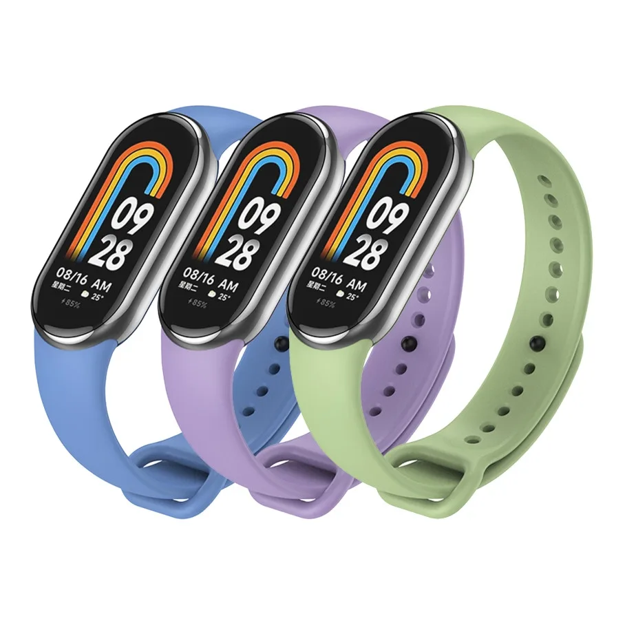 Ремінець для Xiaomi Mi Band 8/9/10 Original Design White