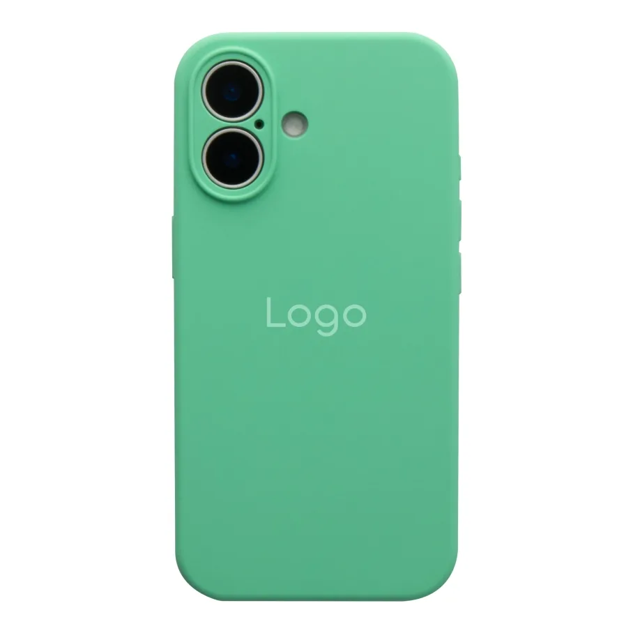 Чохол Silicone Case Full Size with Frame для iPhone 16 М'ята упаковка 50.Canary Yellow