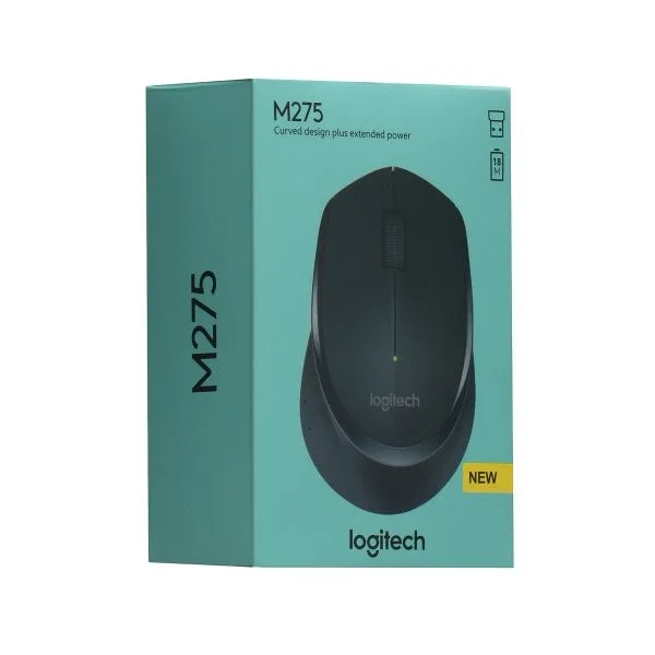Wireless Мышь Logitech M275 Черный